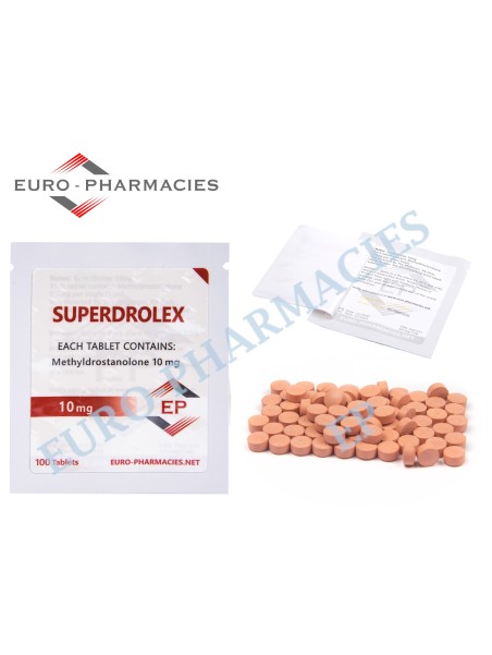 Superdrolex (Methyldrostanolone) - 10mg/tab, 100 pills/bag - Euro-Pharmacies - USA