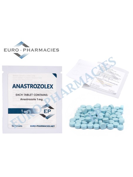 Anastrozolex (Arimidex) 1mg/tab, 50 pills/bag - Euro-Pharmacies - USA