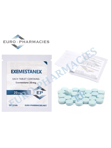 Exemestanex (Aromasin) - 20mg/tab, 50 pills/bag - Euro-Pharmacies - USA