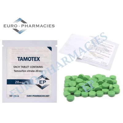 Tamotex (Tamoxifen) - 20mg/tab, 50 pills/bag - Euro-Pharmacies - USA